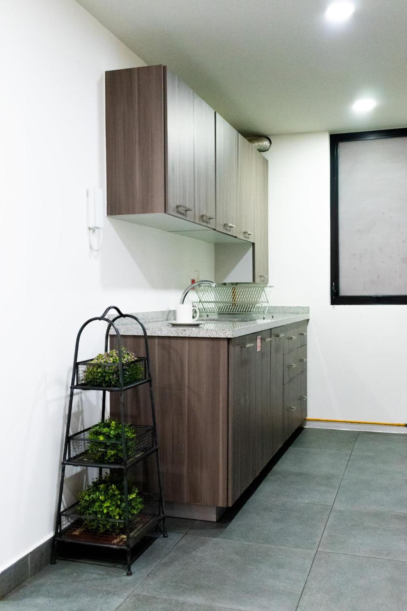 Terraza Departamento Cerca De Santa Fe Kingsize Apartamento Cidade do México Exterior foto